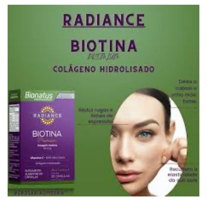 Bionatus - Biotina Radiance Premium 45mcg - 30 Cápsulas