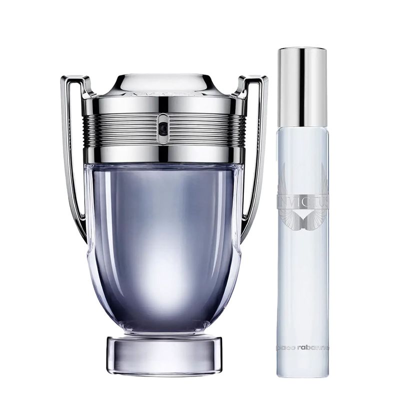 Kit Paco Rabanne Invictus Masculino - EDT 50ml + 10ml