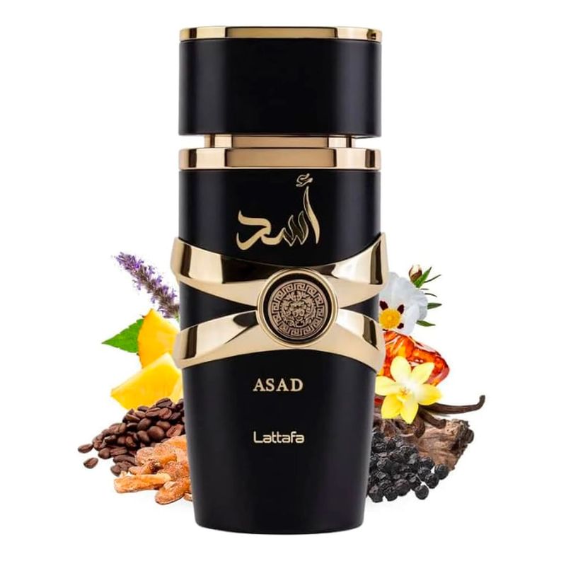 Kit Lattafa Asad 5th Anniversary Edition EDP Masculino - 100ml + EDP 100ml