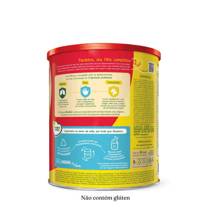 Ninho Fases 1+ - Fórmula Infantil de Primeira Infância - 400g