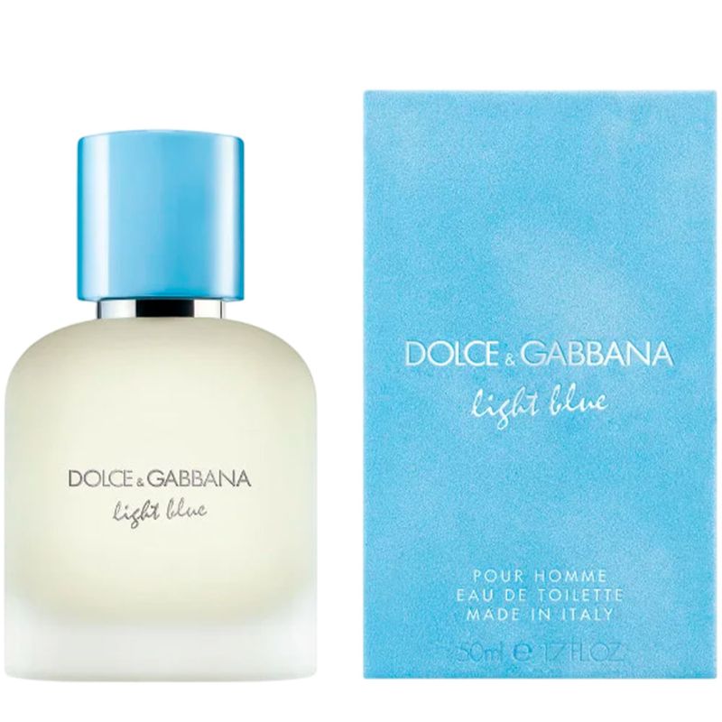 Dolce & Gabbana Light Blue Pour Homme - Eau de Toilette - Perfume Masculino - 50ml