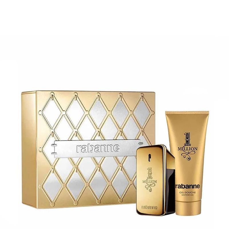 Kit Paco Rabanne One Million Masculino - EDT 50ml + GB 100ml