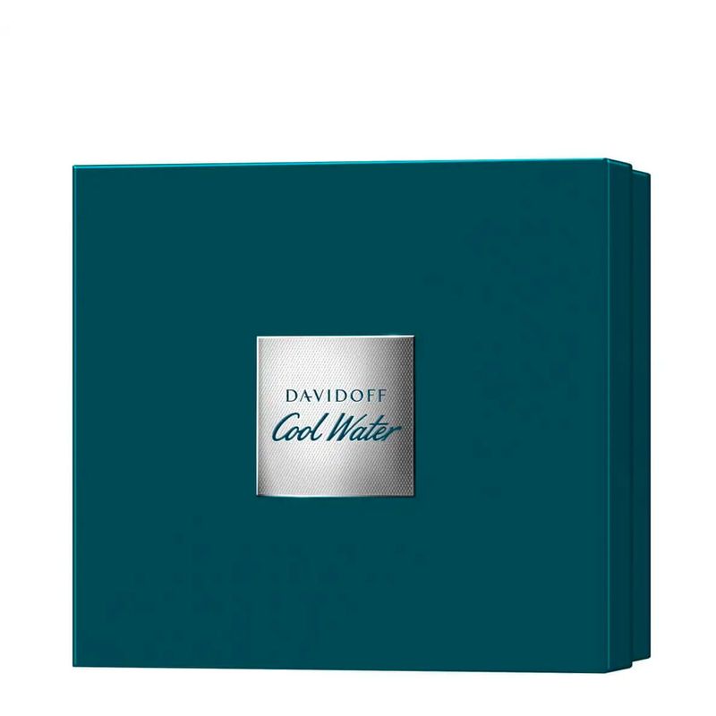 Kit Davidoff Cool Water Masculino - EDT 125ml + 15ml + SG 75ml