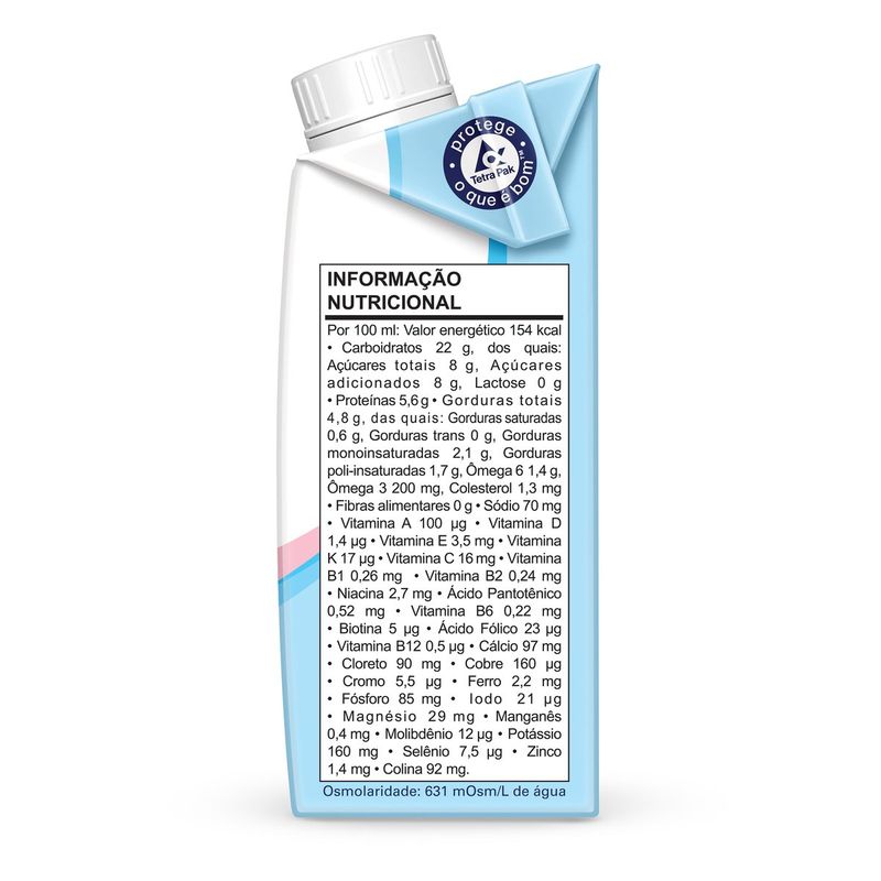 Nutren 15 - Nutrição Enteral e Oral Sabor Morango - 200ml