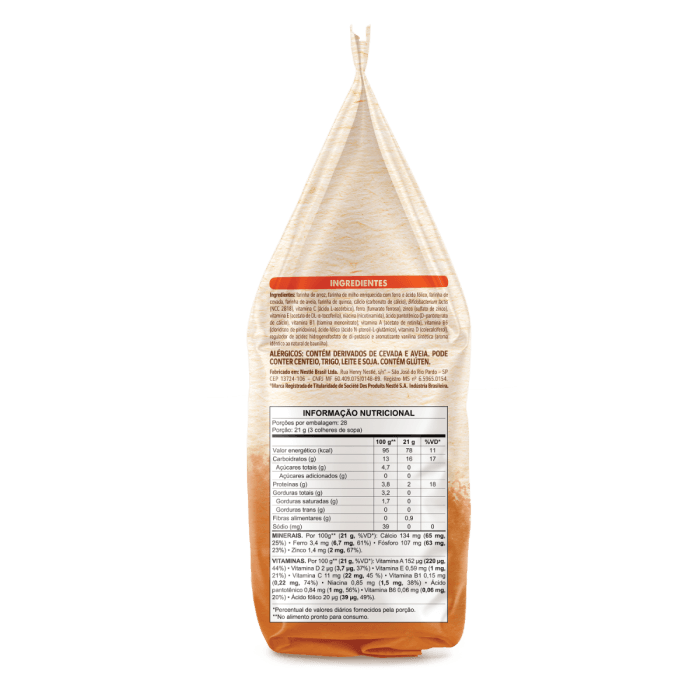 Mucilon BL - Cereal Infantil 5 Cereais Zero - 600g