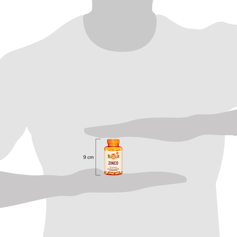 Sundown - Zinco 7mg - Suplemento Alimentar - 90 Comprimidos