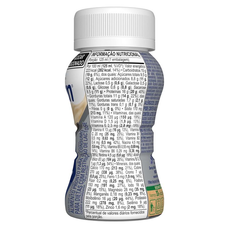 Nutren Ultra - Suplemento Alimentar Sabor Baunilha - 125mL