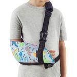 Tipoia Imobilizadora Infantil - Estampa Dinossauros - Tam P