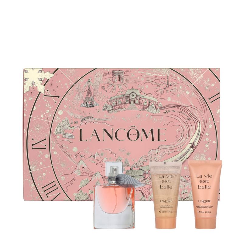 Kit Lancôme La Vie Est Belle Feminino - EDP 50ml + SG 50ml + LC 50ml