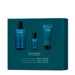 Kit Davidoff Cool Water Masculino - EDT 125ml + 15ml + SG 75ml