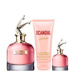 Jean Paul Gaultier - Scandal Feminino - Kit EDP 50ml + 6ml + Body Lotion 75ml - Kit