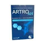 Artro AH Colágeno Tipo II + Ácido Hialurônico - 60 Cápsulas - Sem Sabor