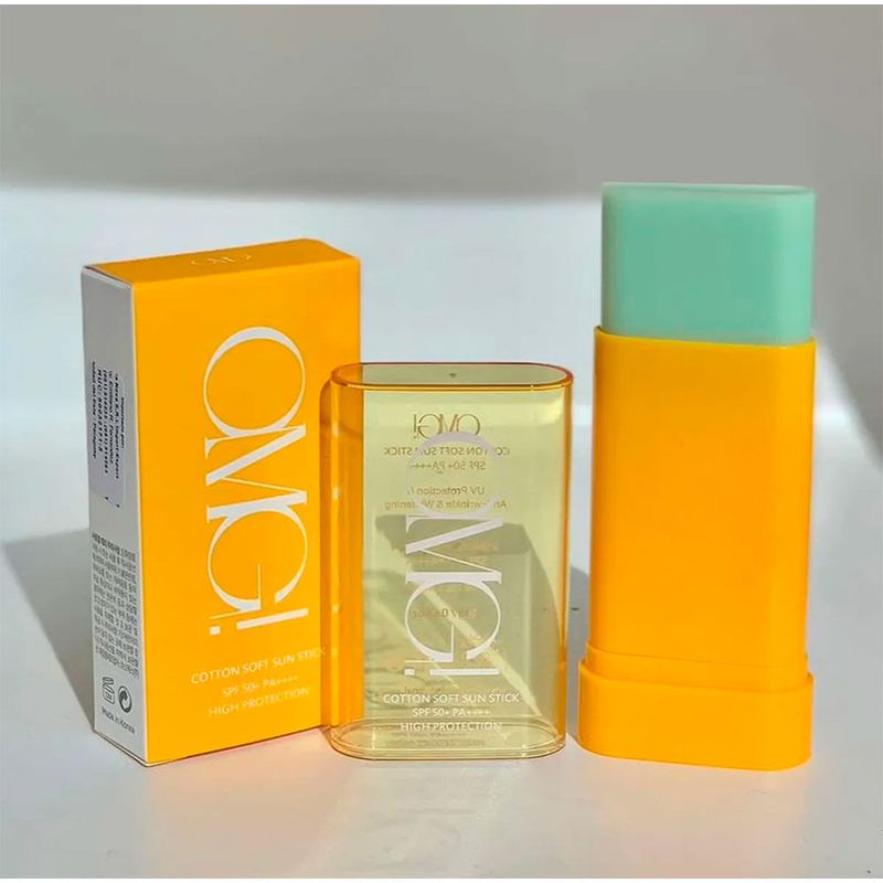 OMG! - Cotton Soft Sun Stick SPF50 - Protetor Solar em Bastão 19g