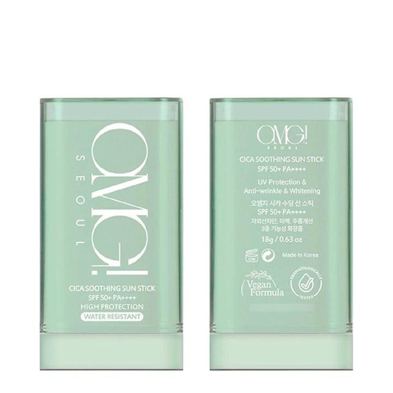OMG! - Cica Soothing Sun Stick SPF50 - Protetor Solar em Bastão 19g