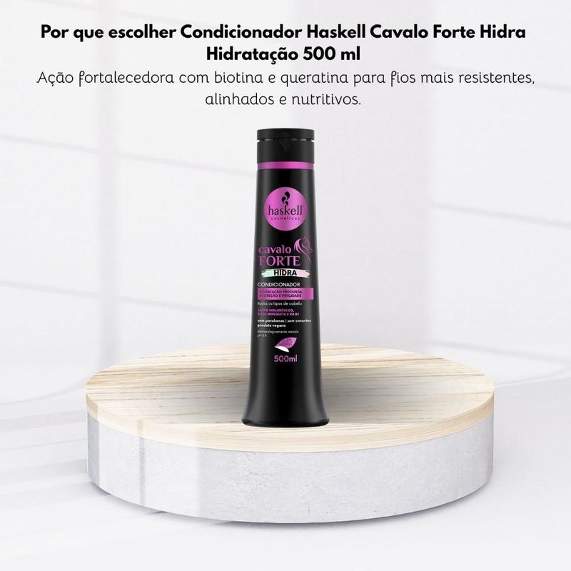 Haskell - Condicionador Cavalo Forte Hidra Hidratacao - 500ml