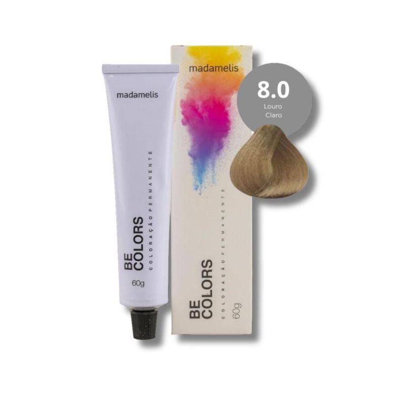 Madamelis - Be Colors Louro Claro - Coloração - 60g