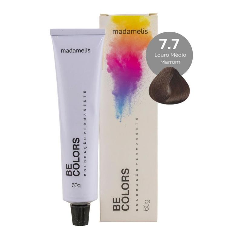 Madamelis - Be Colors Louro Médio Marrom - Coloração - 60g