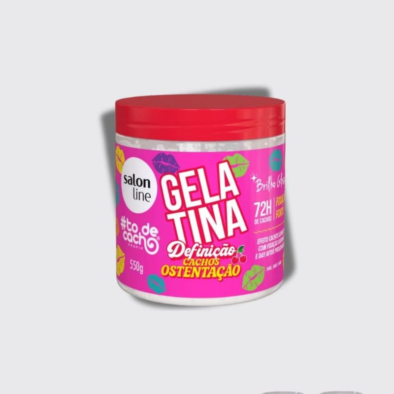 Salon Line - #TodeCacho Definição Ostentação - Gelatina Capilar - 550g