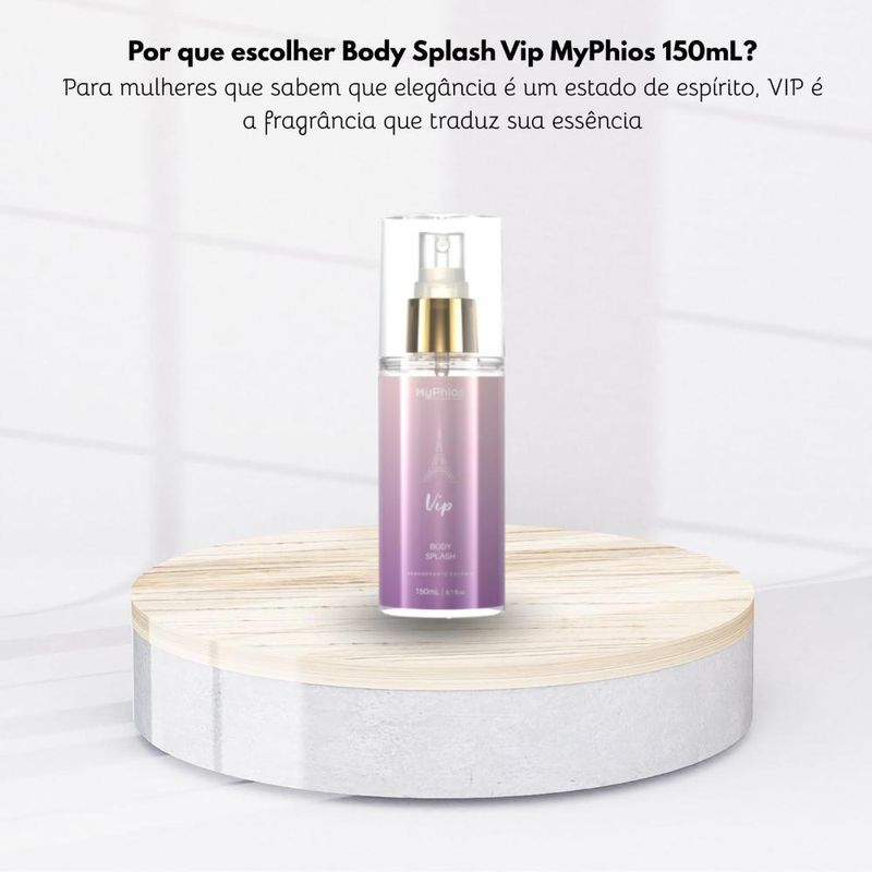 MyPhios - Vip Fragrância Leve e Refrescante - Body Splash - 150ml