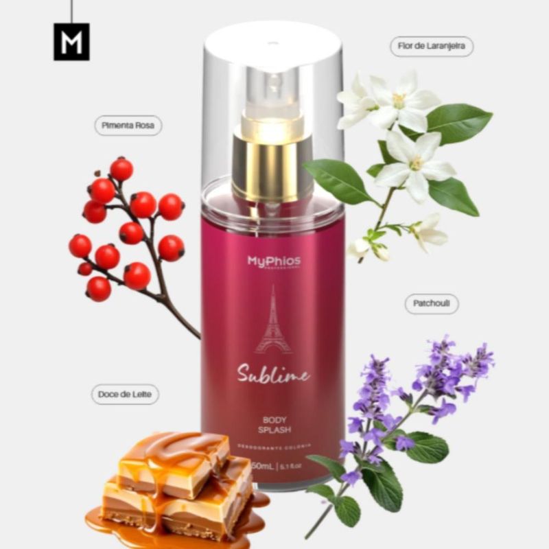 MyPhios - Sublime Fragrância Leve e Refrescante - Body Splash - 150ml