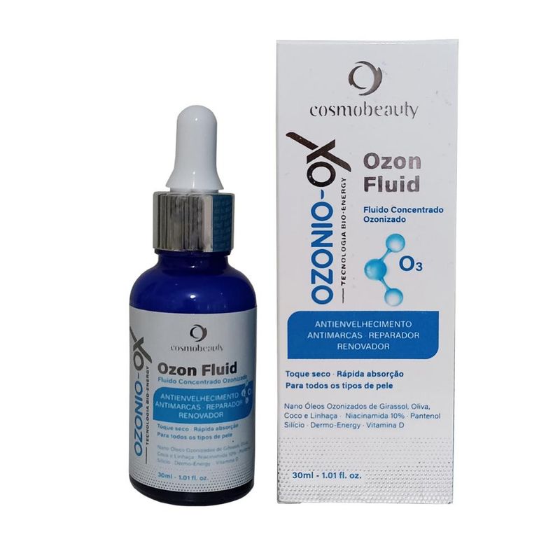 Cosmobeauty - Ozon Fluid - Sérum Facial Antirrugas Ozonizado