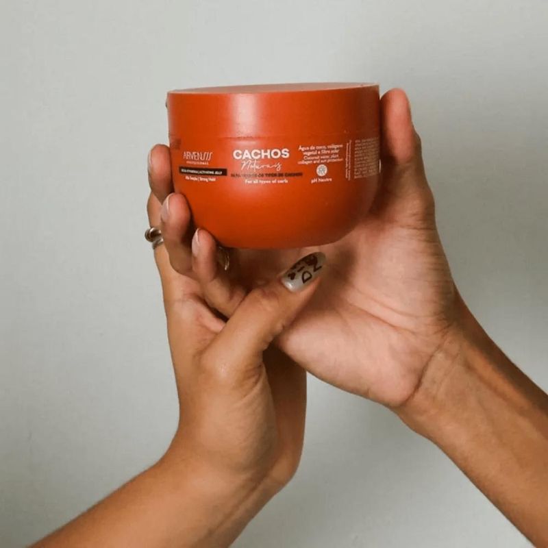 Arvensis - Cachos Naturais - Geleatina Ativadora Fixação Forte - 300g