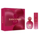 Banderas - The Icon For Women - Kit Perfume Feminino - Eau de Parfum 100ml + Desodorante 150ml