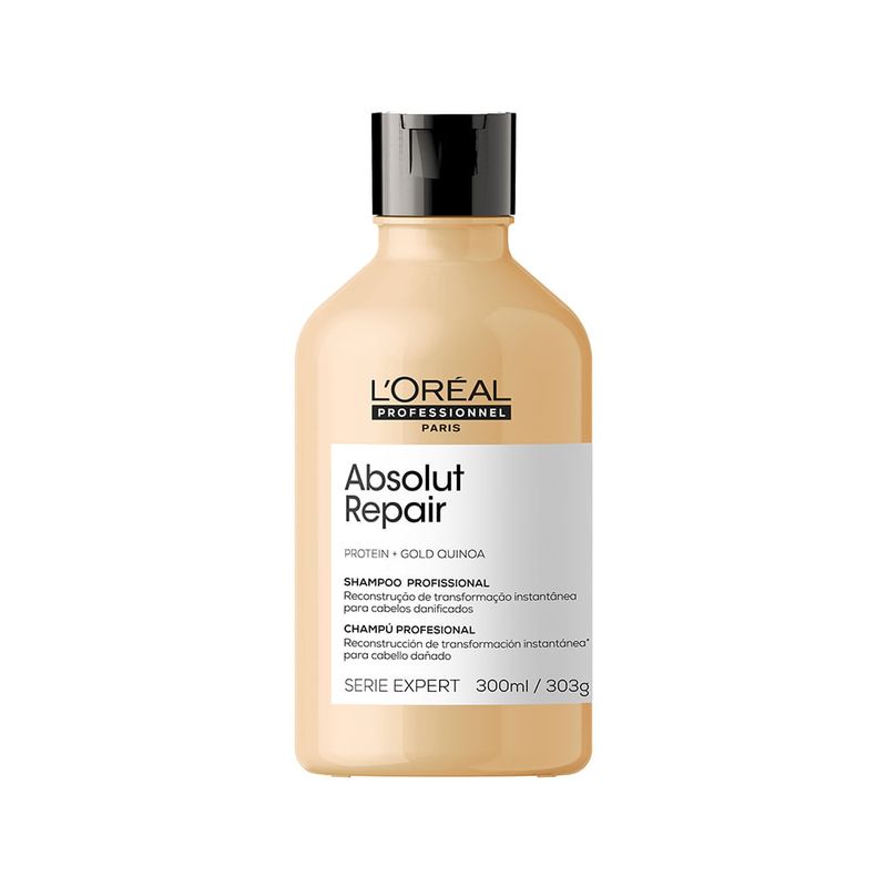 L'Oréal Professionnel - Serie Expert Absolut Repair Gold Quinoa - Kit Shampoo Refil 240ml + Shampoo 300ml