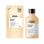 L'Oréal Professionnel - Serie Expert Absolut Repair Gold Quinoa - Kit Shampoo Refil 240ml + Shampoo 300ml
