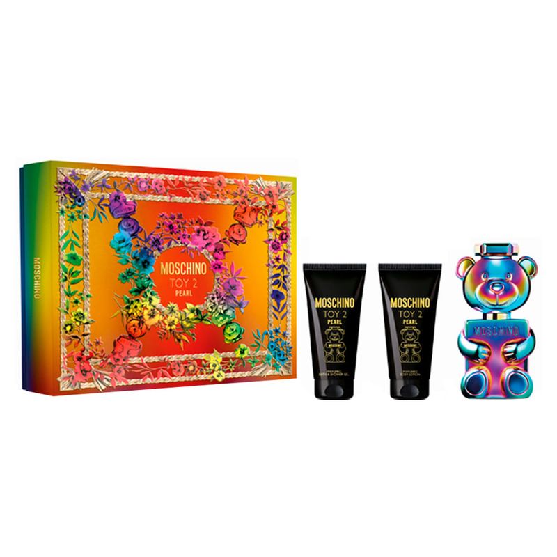 Moschino - Toy Pearl - Kit Perfume Masculino - Eau de Parfum 50ml + Loção Corporal 50ml + Gel de Banho 50ml