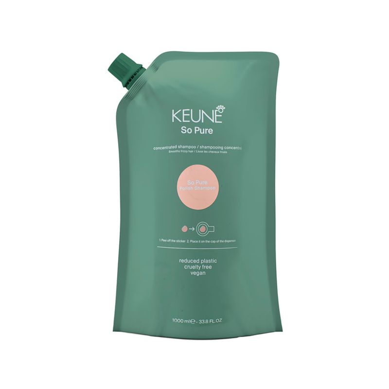 Keune - So Pure Polish - Shampoo Refil - 1000ml