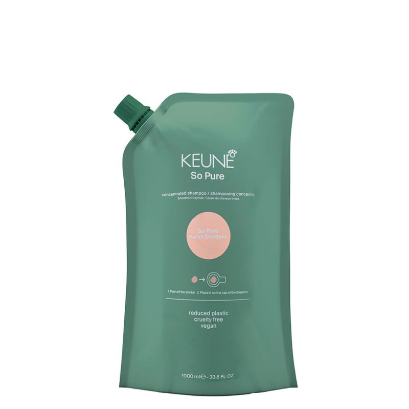 Keune - So Pure Polish - Shampoo Refil - 1000ml