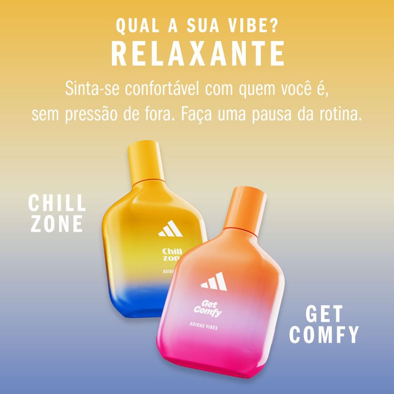Adidas - Vibes Chill Zone Unissex - Eau de Parfum - 50ml