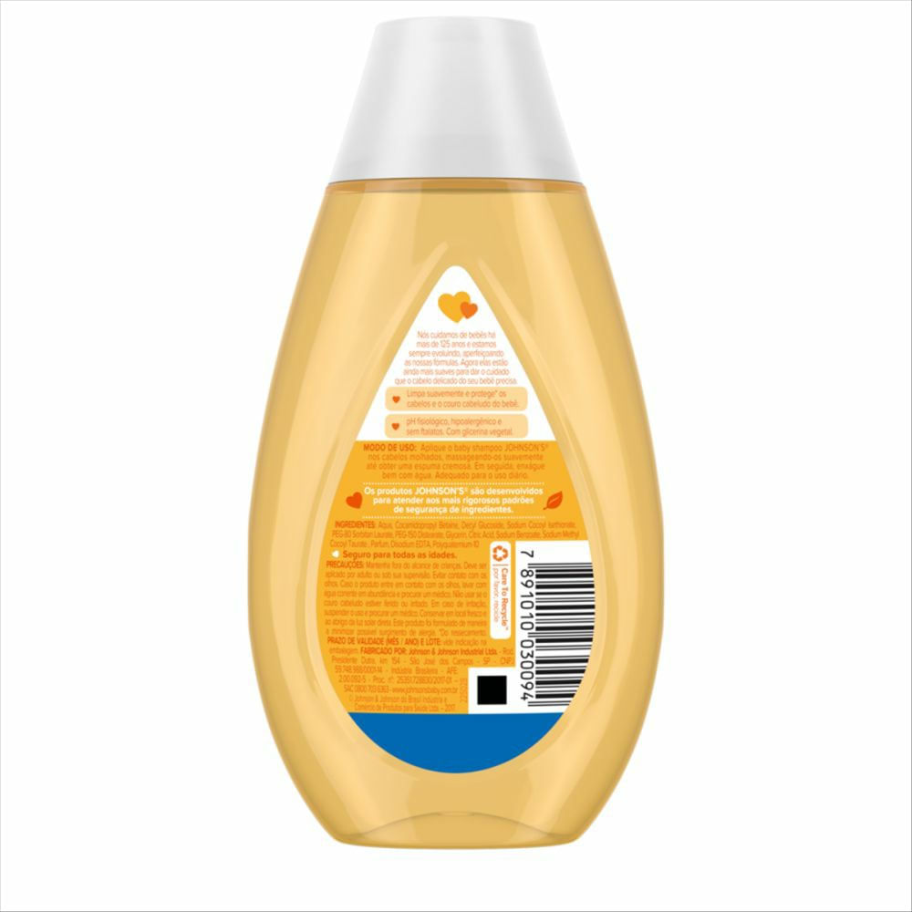 Shampoo Johnsons Baby Regular 200 Ml - Pague Menos