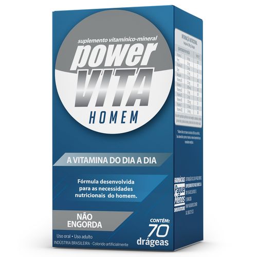 Power Vita Homem 70 Comprimidos