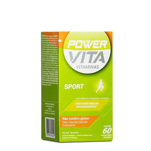 Power Vita Sport Com 60 Comprimidos
