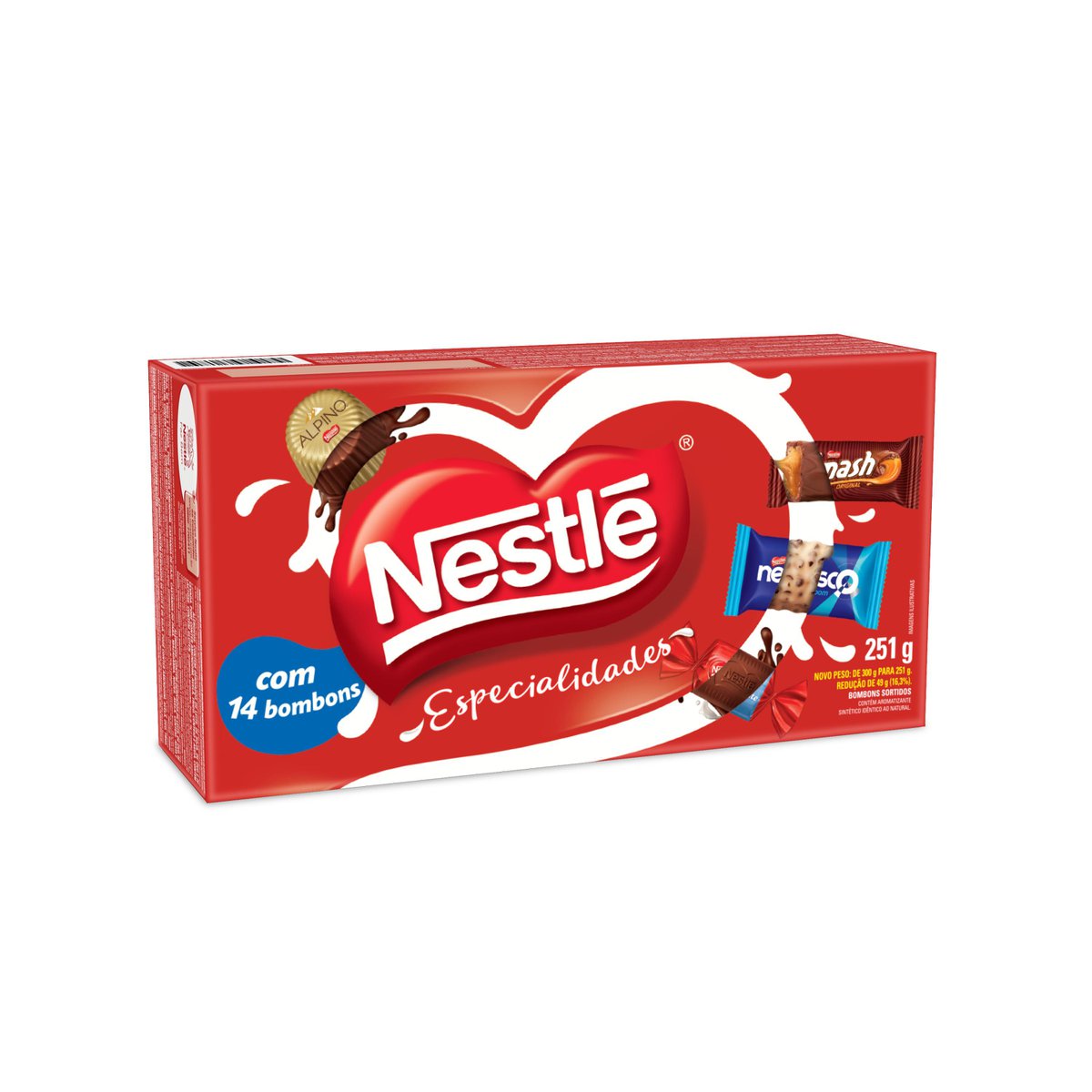 Chocolate Nestle Caixa De Bombom Especialidades 251g - Pague Menos