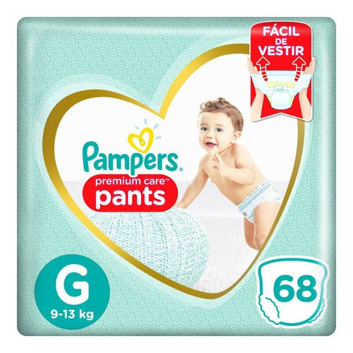 Fralda Pampers Pants Premium Care G 68 Unidades