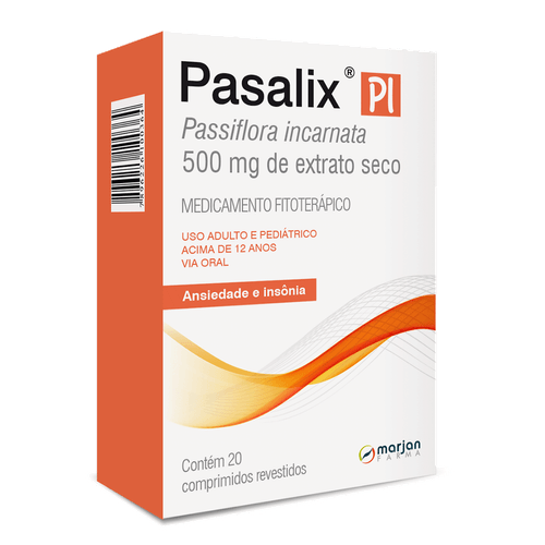 Pasalix Pi Com 20 Comprimidos