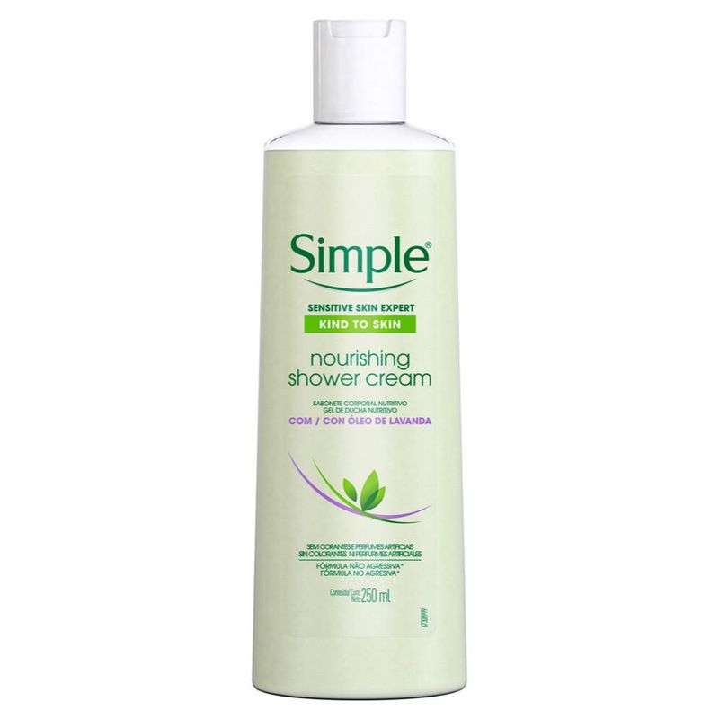 sabonete-liquido-corporal-simple-nourishing-shower-cream-com-oleo-de-lavanda-250ml-pague-menos-51229_1