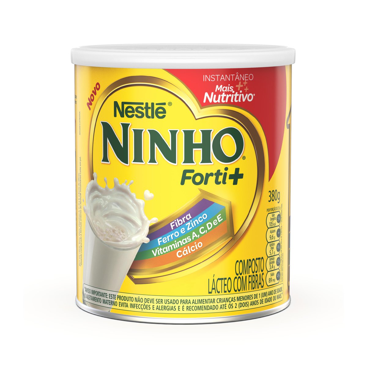 Leite Ninho Forti+ 380g - Pague Menos