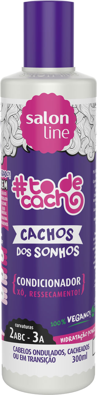 Condicionador Salon Line Todecacho Cachos Dos Sonhos Xo Ressecamento 300ml Pague Menos