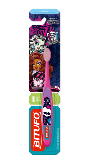 Escova-Dental-Bitufo-Monster-High-Macia-Acima-De-5-Anos