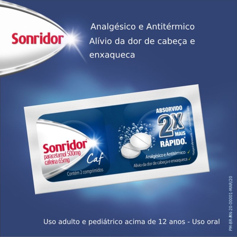 Sonridor-Caf-Analgesico-Efervescente-para-Alivio-da-Febre-e-Dor-com-2-comprimidos-Pague-Menos-25671-3