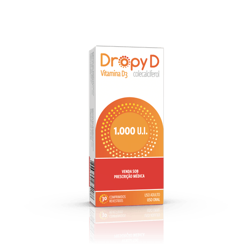 Dropy D 1.000ui Com 30 Comprimidos