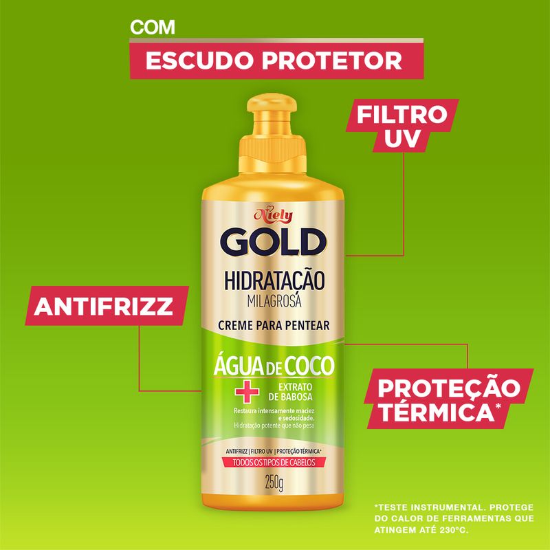 Creme-para-Pentear-Niely-Gold-Reconstrucao-Potente-250g