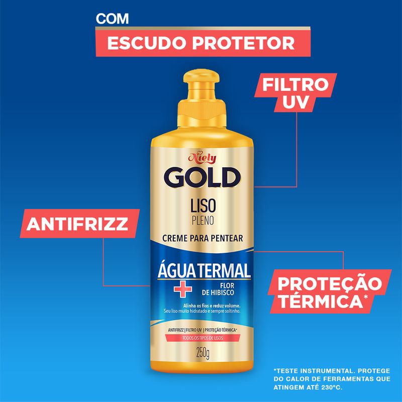 Creme-para-Pentear-Niely-Gold-Liso-Pleno-250g