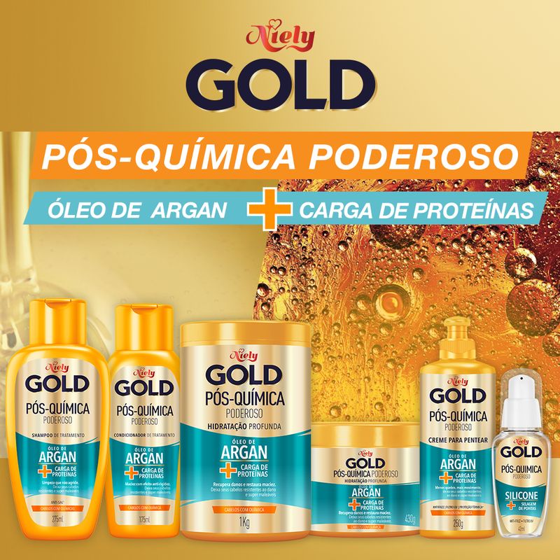 Creme-para-Pentear-Niely-Gold-Pos-Quiimca-250g