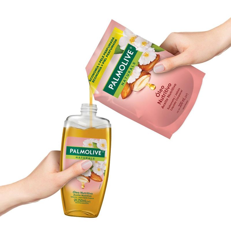 Sabonete Líquido Óleo Nutritivo Palmolive Naturals 250mL