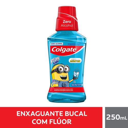 Enxaguante Bucal Colgate Plax Kids Minions 250ml